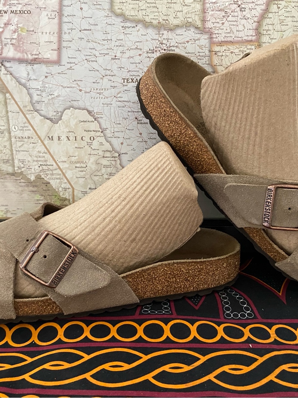 Pre-owned Birkenstock Siena Suede Sandal in Bière Sz 40/9 Women’s